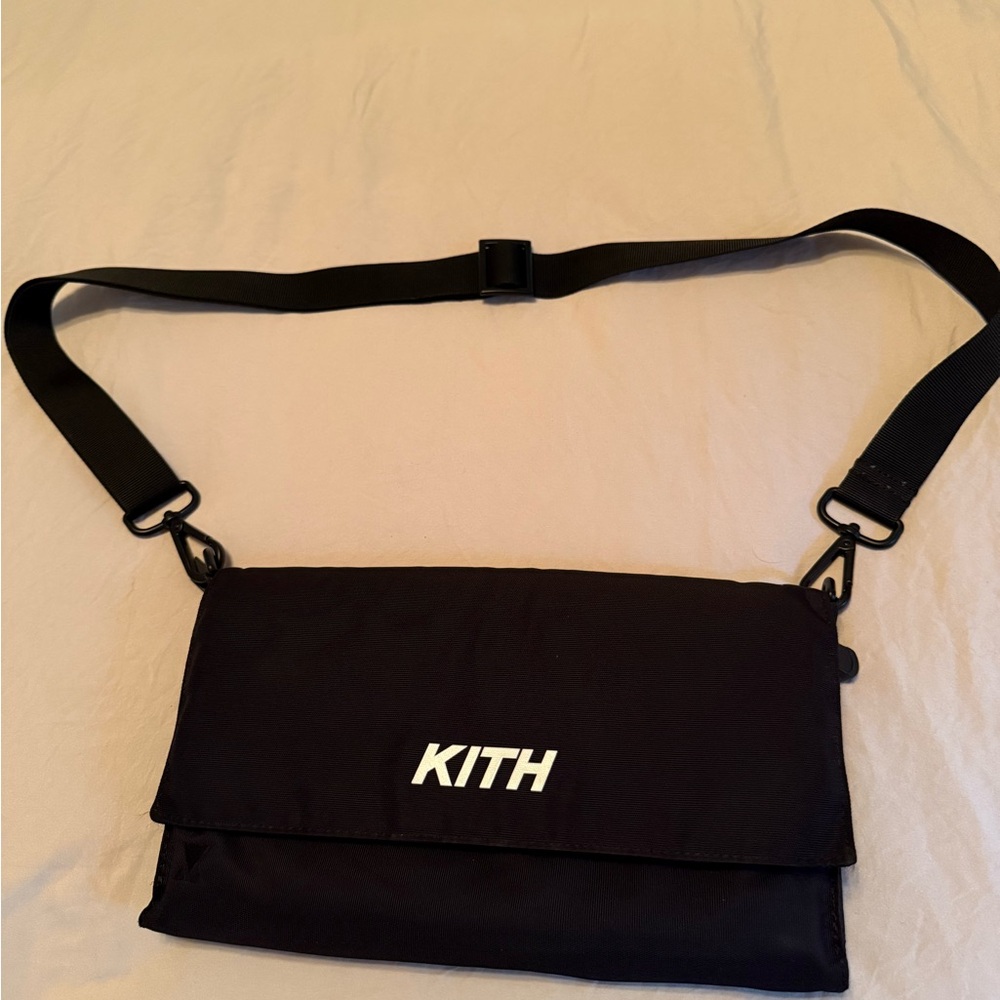 Kith x Makavelic cordons nylon crossbody bag black